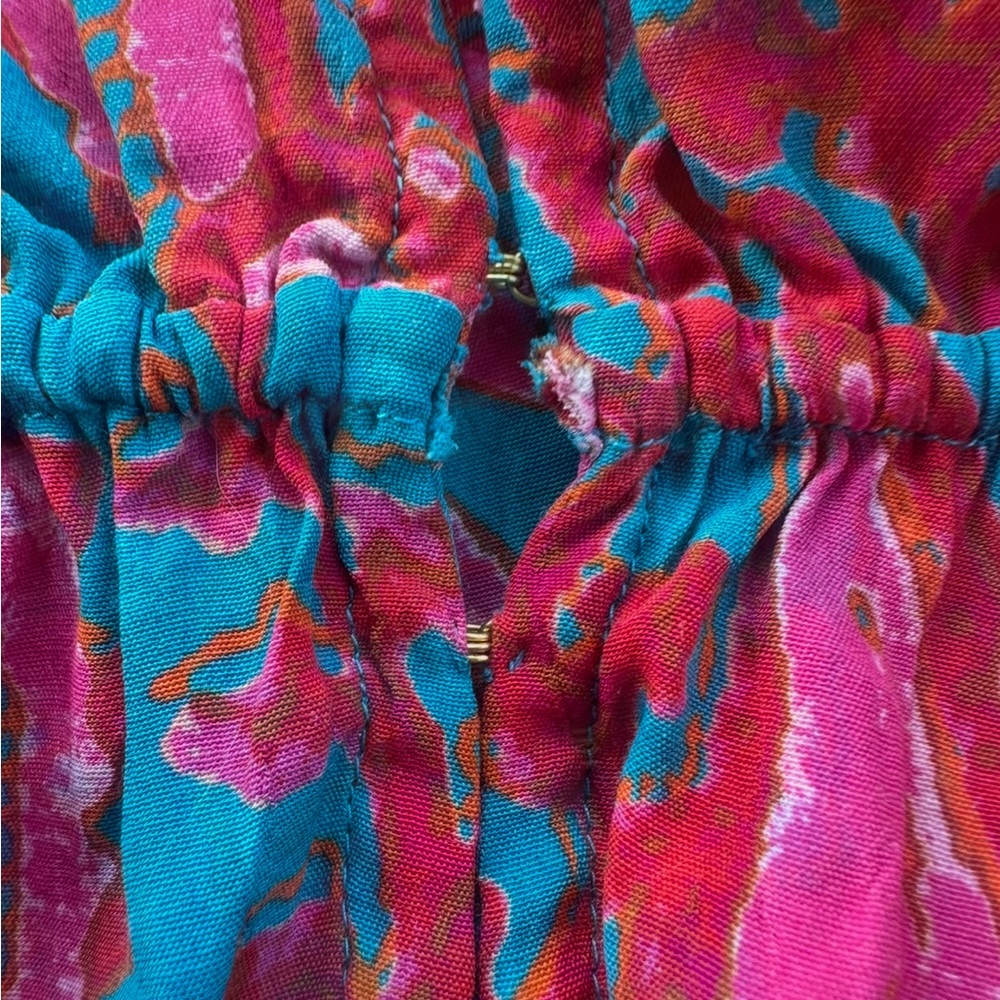 Figue boho silk patterned blouse S - Picture 4 of 4